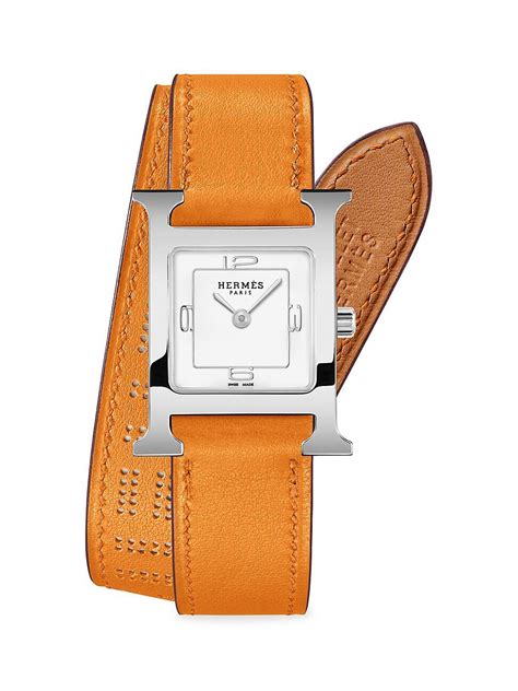 hermes stainless steel watches.